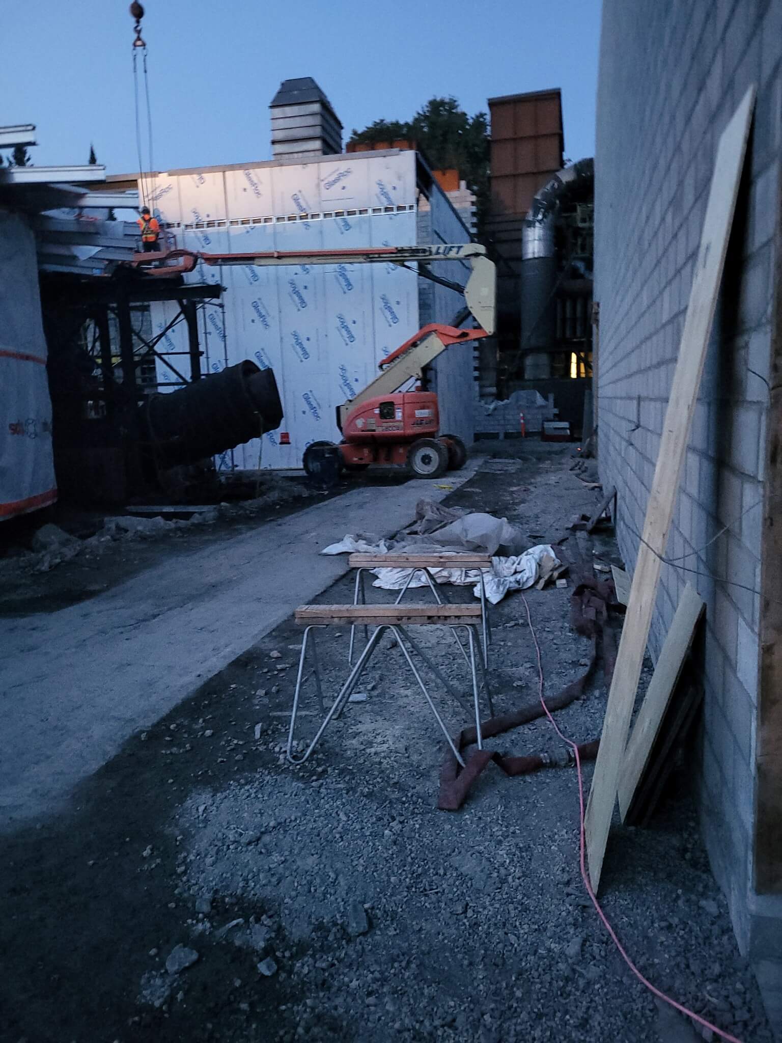 Insonorisation après sinistre d’une usine